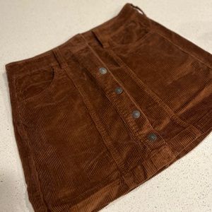 American eagle mini skirt Corduroy size 6
